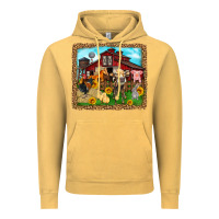 Vintage Mustard farm life Vintage Hoodie - Zillion Design Studio