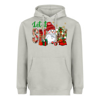 Moon Dust let it snow with snowman Heavyweight Hoodie - NancyCooperArtShop