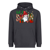 Smoke let it snow with snowman Heavyweight Hoodie - NancyCooperArtShop