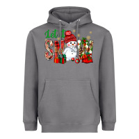 Storm let it snow with snowman Heavyweight Hoodie - NancyCooperArtShop