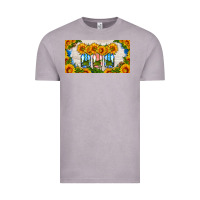 Vintage Zinc american mason jar sunflower license plate Vintage Tee - HRA Design Shop