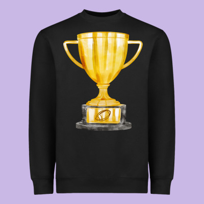 Throphy Cup Heavyweight Sweatshirt Designed By Fadigitalartstudio