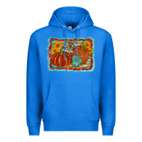 True Royal pumpkin sunflower Premium Hoodie - AdoDesignShop