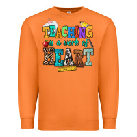Carrot teaching is a work of heart Premium Sweatshirt - NancyCooperArtShop