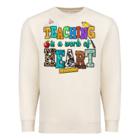 Sandshell teaching is a work of heart Premium Sweatshirt - NancyCooperArtShop