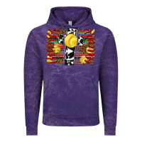 Cloud Purple softball cross serape leopard background Vintage Hoodie - RanaPortraitStore