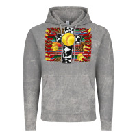 Cloud Rock softball cross serape leopard background Vintage Hoodie - RanaPortraitStore