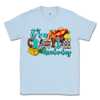 Dusty Blue its a crawfish kinda day Classic Tee - AdoDesignShop