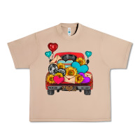Burro western truck with heart Urban Heavy Tee - HRA Design Shop