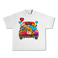 Lunar Rock western truck with heart Urban Heavy Tee - HRA Design Shop