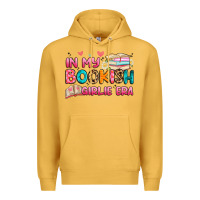 Mustard in my bookish girlie era Premium Hoodie - Artiststas