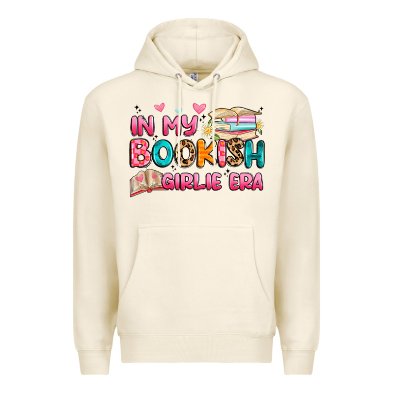 In My Bookish Girlie Era Premium Hoodie by Artiststas | Teevron