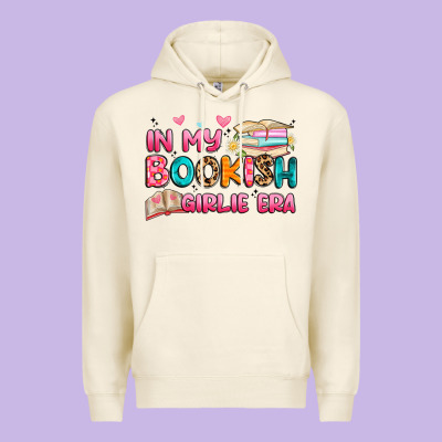 In My Bookish Girlie Era Premium Hoodie Designed By Artiststas