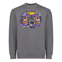 Storm halloween rainbow Heavyweight Sweatshirt - CowhideDigitalArt