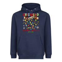 Navy griswold illumination Heavyweight Hoodie - MaliasSmallBusiness