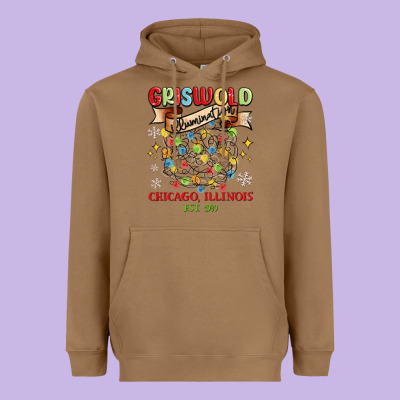 Griswold Illumination Heavyweight Hoodie Designed By Maliassmallbusiness