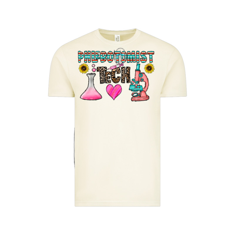 Phlebotomist Tech Vintage Tee by CowhideDigitalArt | Teevron