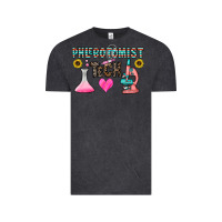 Vintage Black phlebotomist tech Vintage Tee - CowhideDigitalArt