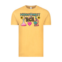Vintage Mustard phlebotomist tech Vintage Tee - CowhideDigitalArt