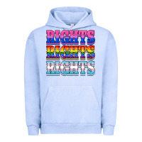 Pigment Grape Ice Rights rights rights Urban Hoodie - NancyCooperArtShop