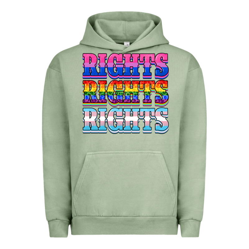 Rights Rights Rights Urban Hoodie by NancyCooperArtShop | Teevron