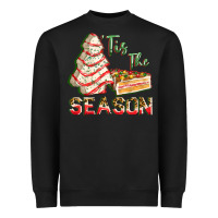 Black tis the season Heavyweight Sweatshirt - FaDigitalArtStudio