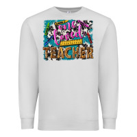 Dove Grey one loved teacher Premium Sweatshirt - NancyCooperArtShop