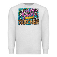 Oatmeal Heather one loved teacher Premium Sweatshirt - NancyCooperArtShop