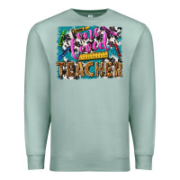 Seafoam one loved teacher Premium Sweatshirt - NancyCooperArtShop