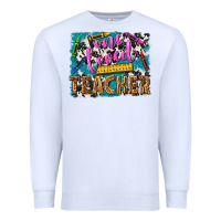 White one loved teacher Premium Sweatshirt - NancyCooperArtShop