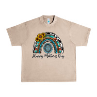 French Oak happy mother's day rainbow Urban Heavy Tee - CowhideDigitalArt