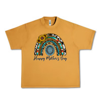 Happy Mother's Day Rainbow Urban Heavy Tee | Teevron