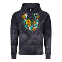 Cloud Black cowhide sunflower horseshoe Vintage Hoodie - Zillion Design Studio