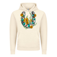 Vintage Artic cowhide sunflower horseshoe Vintage Hoodie - Zillion Design Studio