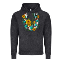 Vintage Black cowhide sunflower horseshoe Vintage Hoodie - Zillion Design Studio