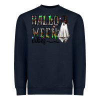 Navy halloween vibes Heavyweight Sweatshirt - CowhideDigitalArt