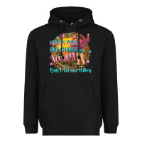 Black heres your one chance fancy Heavyweight Hoodie - NancyCooperArtShop