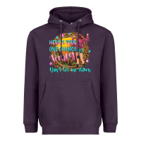 Plum heres your one chance fancy Heavyweight Hoodie - NancyCooperArtShop
