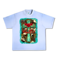 Grape Ice cross faith background Urban Heavy Tee - BarkalooDesign