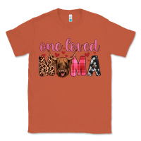 Copper highland cow one loved mama Classic Tee - JahusDesignShop