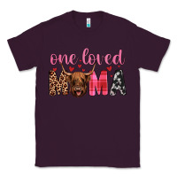 Plum highland cow one loved mama Classic Tee - JahusDesignShop