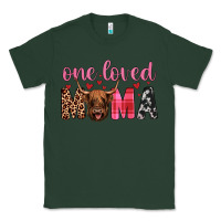 Sports Green highland cow one loved mama Classic Tee - JahusDesignShop
