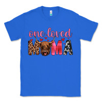 Highland Cow One Loved Mama Classic Tee | Teevron