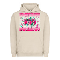 Pigment French Oak I am a survivor Urban Hoodie - NancyCooperArtShop