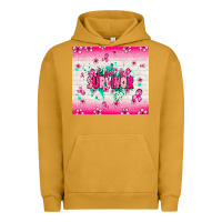 Pigment Peanut Butter I am a survivor Urban Hoodie - NancyCooperArtShop