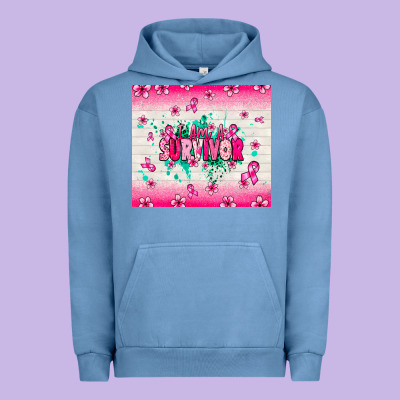 I Am A Survivor Urban Hoodie Designed By Nancycooperartshop