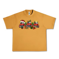 Peanut Butter christmas trucks Urban Heavy Tee - FaDigitalArtStudio