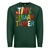 Sports Green tiny human tamer Premium Sweatshirt - NancyCooperArtShop