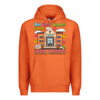Carrot hot girls support their local library Premium Hoodie - Artiststas