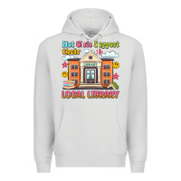 Dove Grey hot girls support their local library Premium Hoodie - Artiststas
